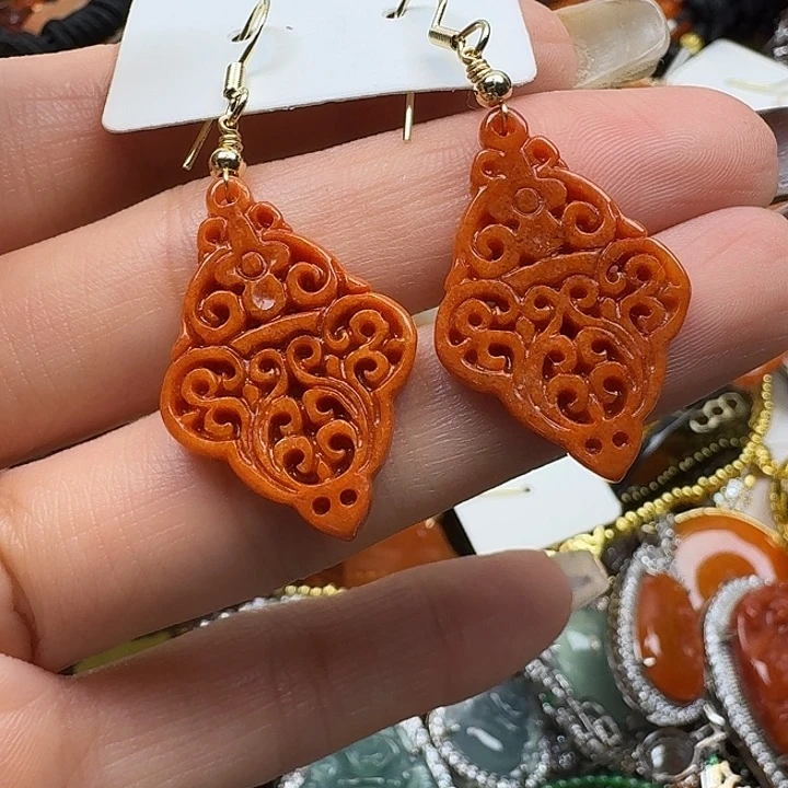 翡翠未镶嵌项链翡翠