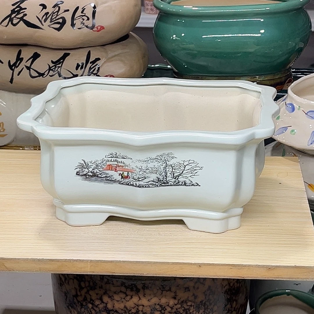 陶瓷绿植多肉微瑕花盆
