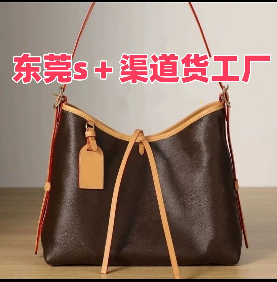 2025年东莞S＋渠道时尚单肩女包手工真皮包包 定制小马挂件