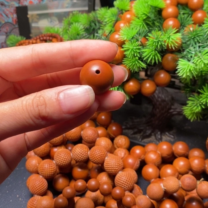 橄榄核手串1.8尺寸光珠1颗