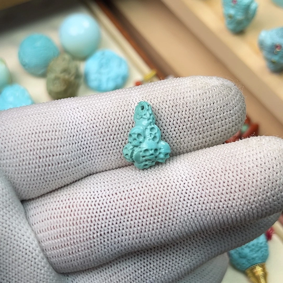 绿松石未镶嵌配饰