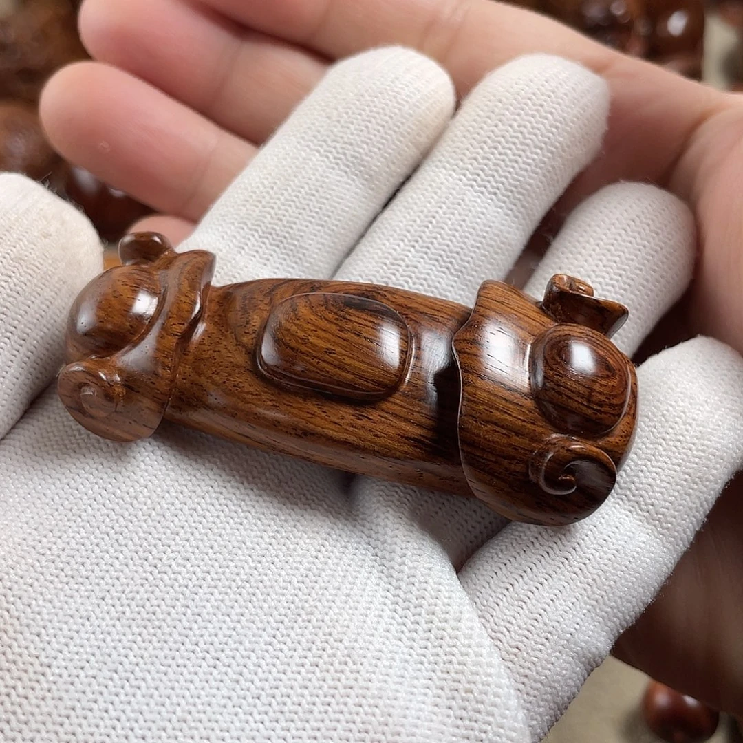 黄花梨/降香黄檀如意把件