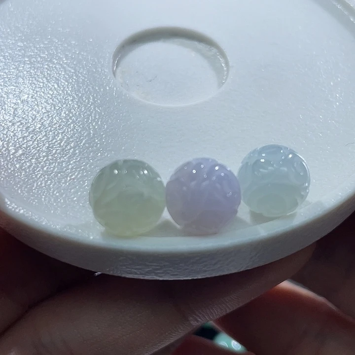 翡翠散珠翡翠回纹珠