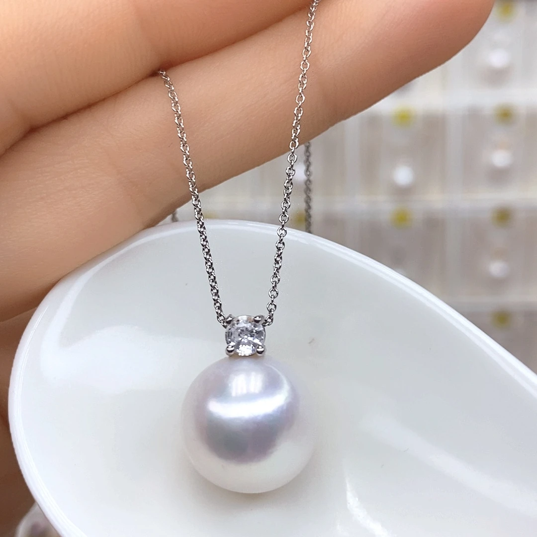 淡水珍珠合金颈饰