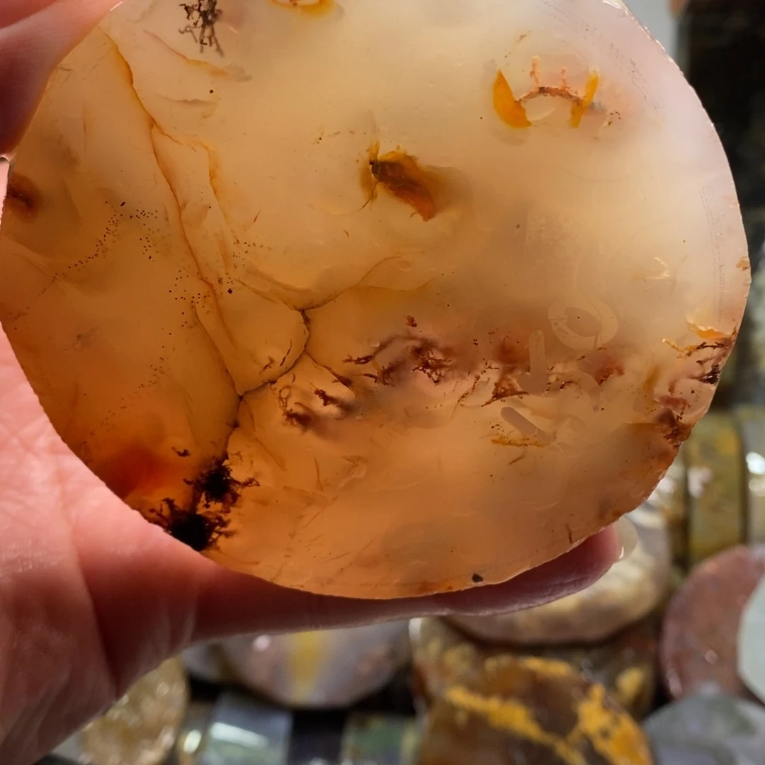 定制玛瑙宁**海天然水草玛瑙手镯