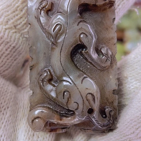 和田玉（白玉）挂件未镶嵌