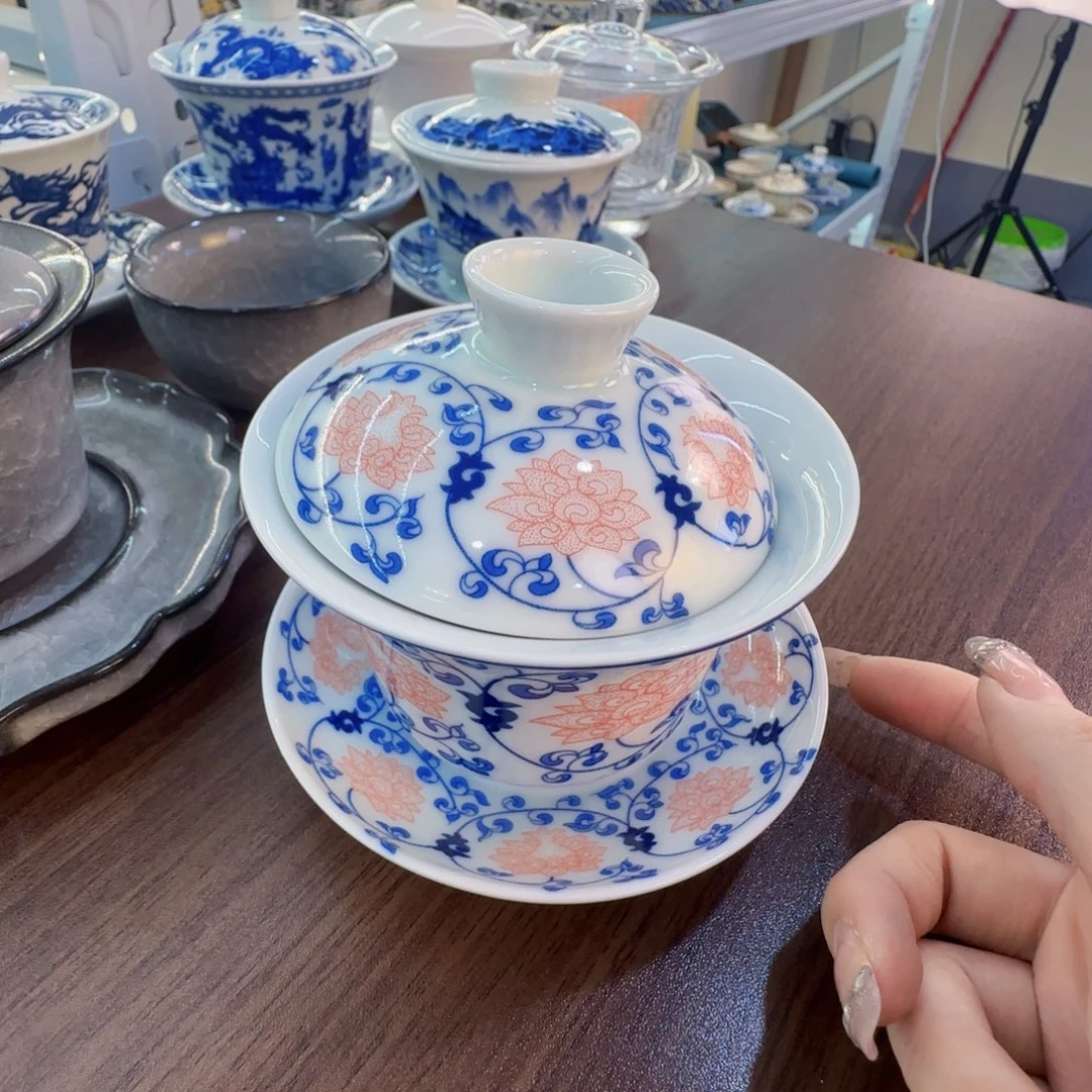 盖碗里的水煮开后放