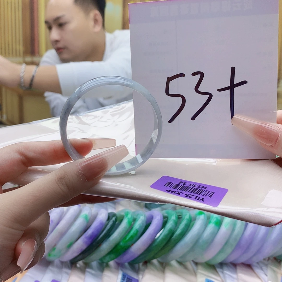 翡翠未镶嵌手镯nn
