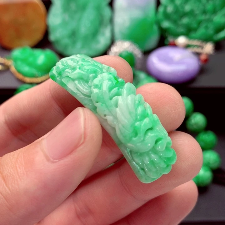 未镶嵌手链翡翠A货