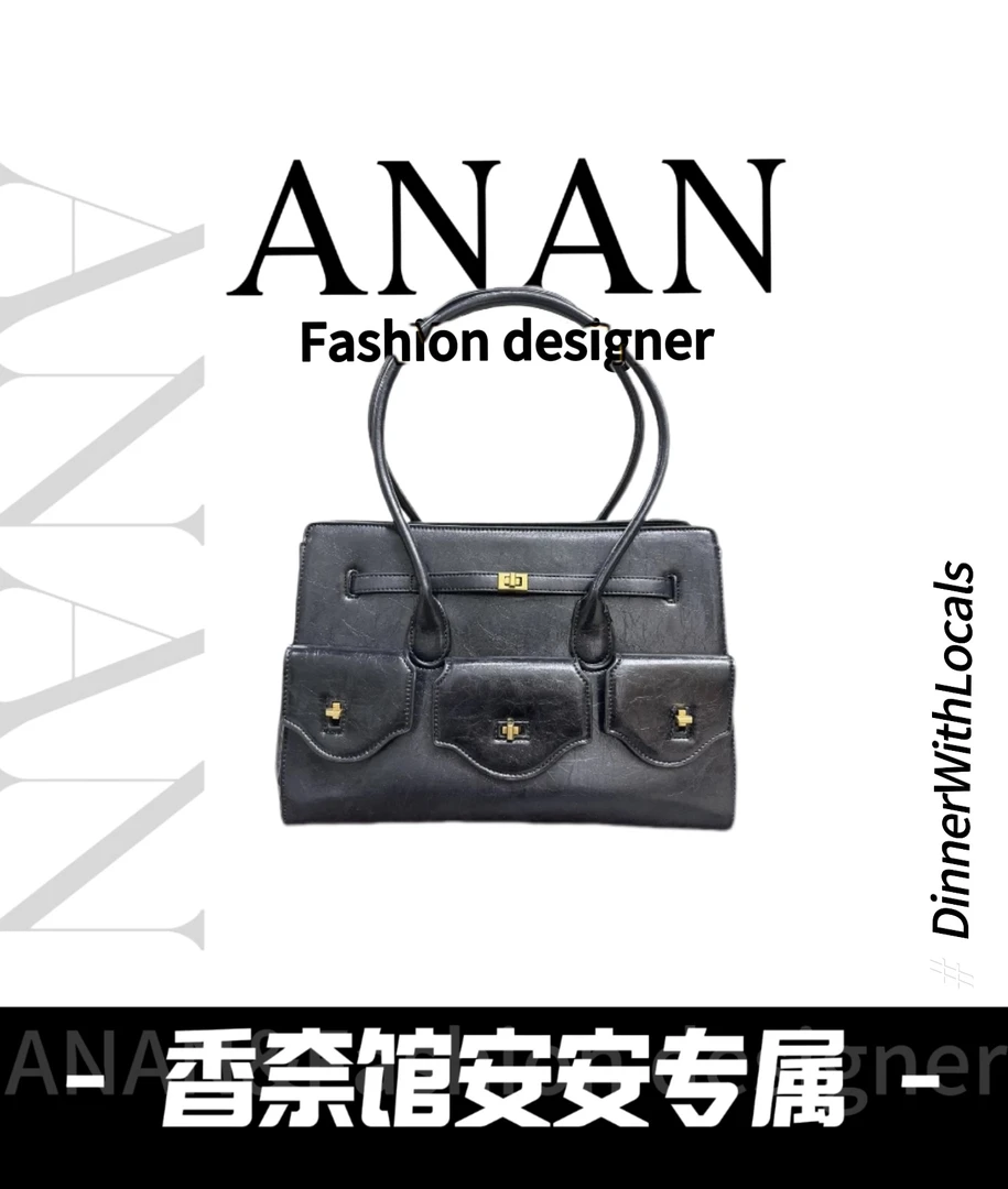 2025年新款轻奢百搭休闲潮流经典黑色女士手提包包气质时尚复古