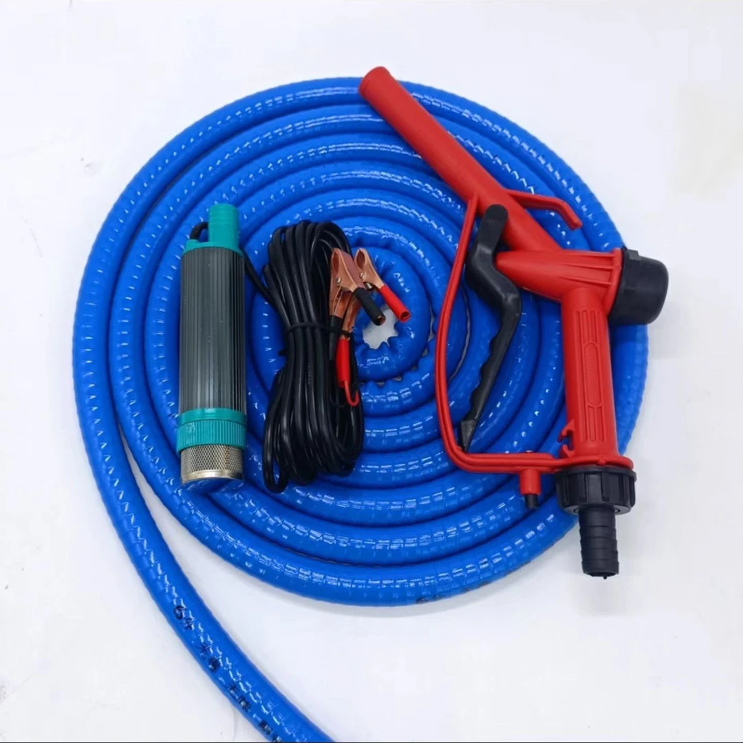 抽油泵电动小型12伏24v水泵柴油泵油抽子抽油神器38型加油泵