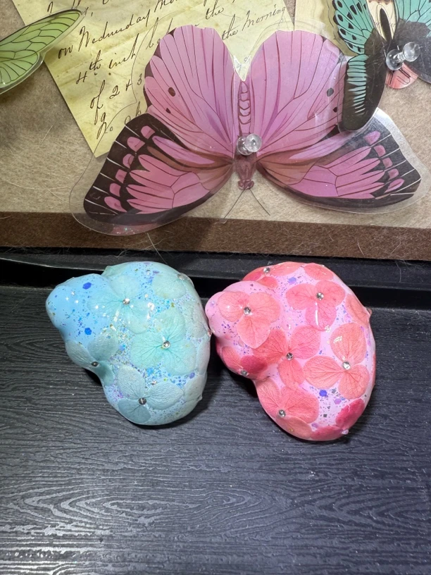 寄居蟹diy手工替换壳 绣球花