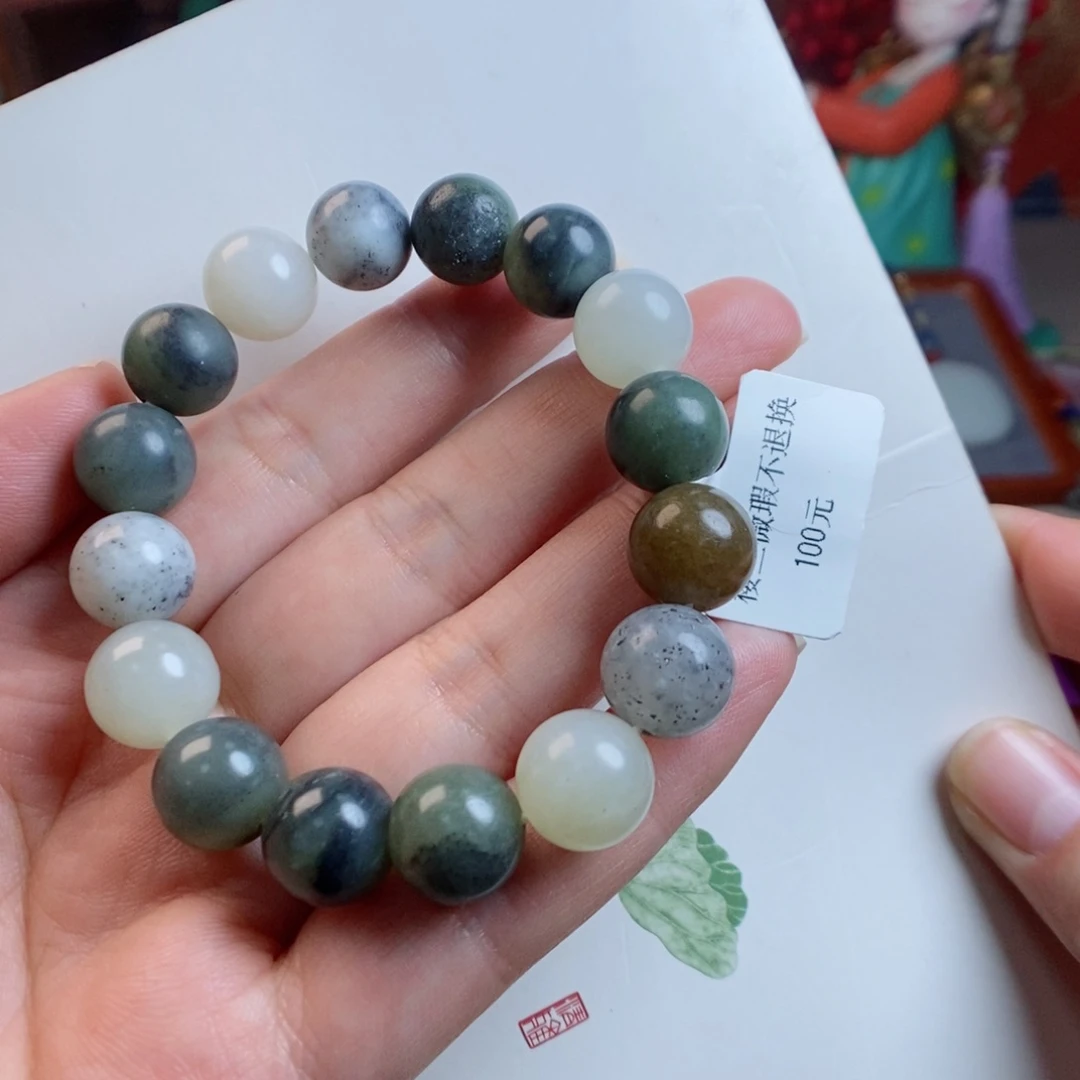 和田玉手链未镶嵌