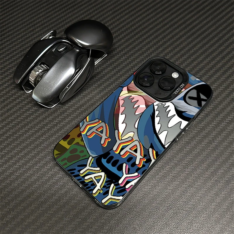 暴力潮熊适用苹果16手机壳iphone15个性14promax防摔13保护12套11