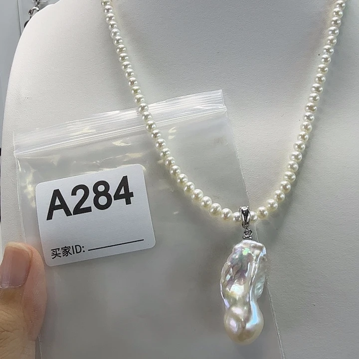 吊坠(不含链)合金淡水珍珠