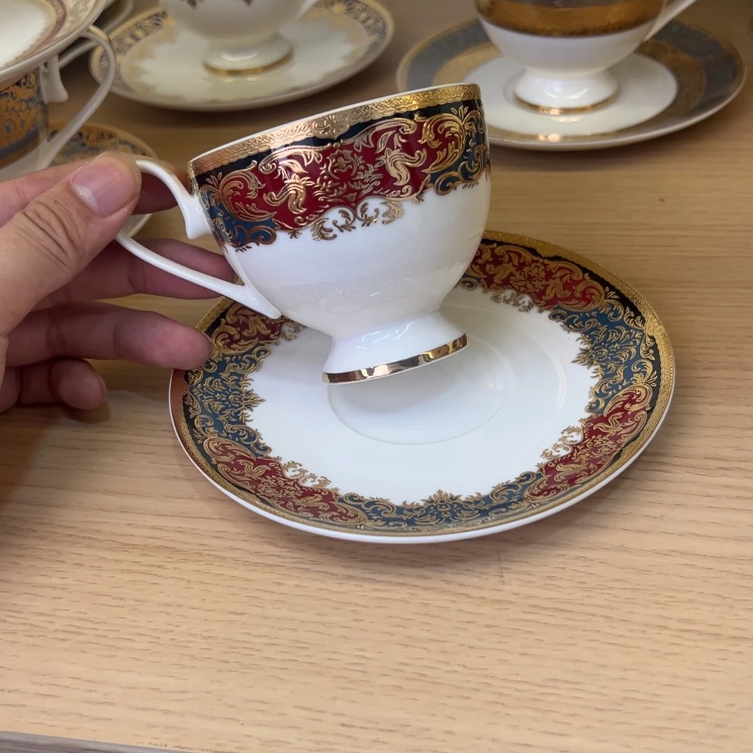 瓷片200cc杯碟一单一套尾单