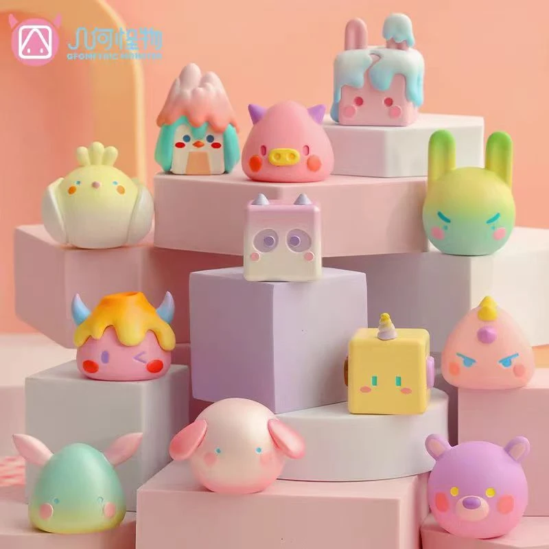 【拆盒】正版盲盒潮玩手办可爱收藏摆件