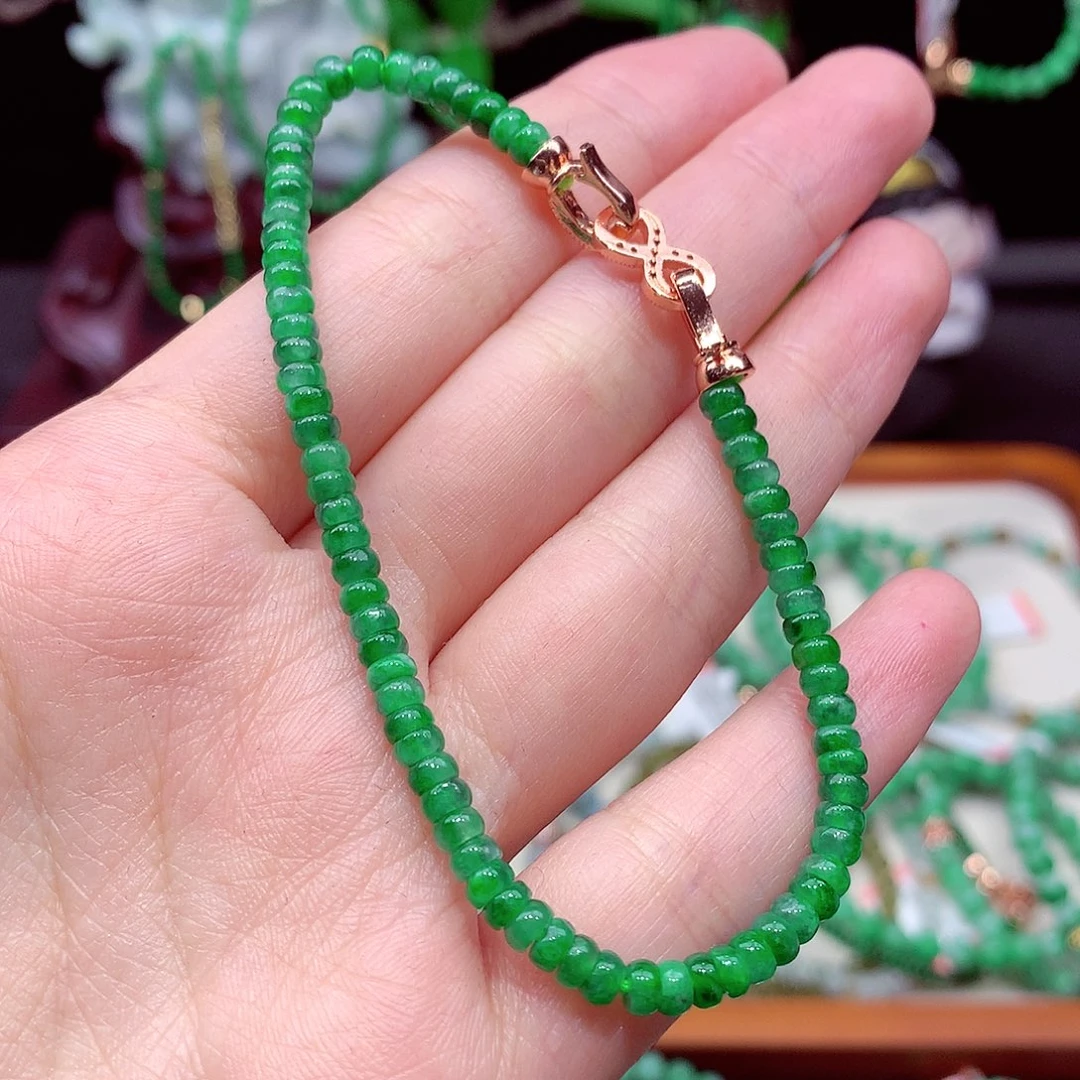 未镶嵌手链翡翠翡翠