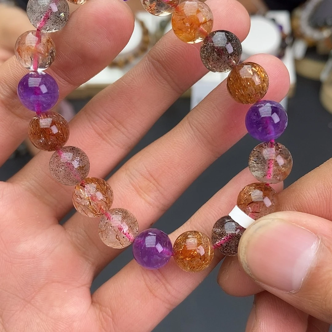 未镶嵌手链水晶多样性发一