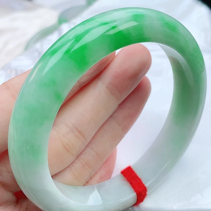 翡翠手镯未镶嵌58圈口882593