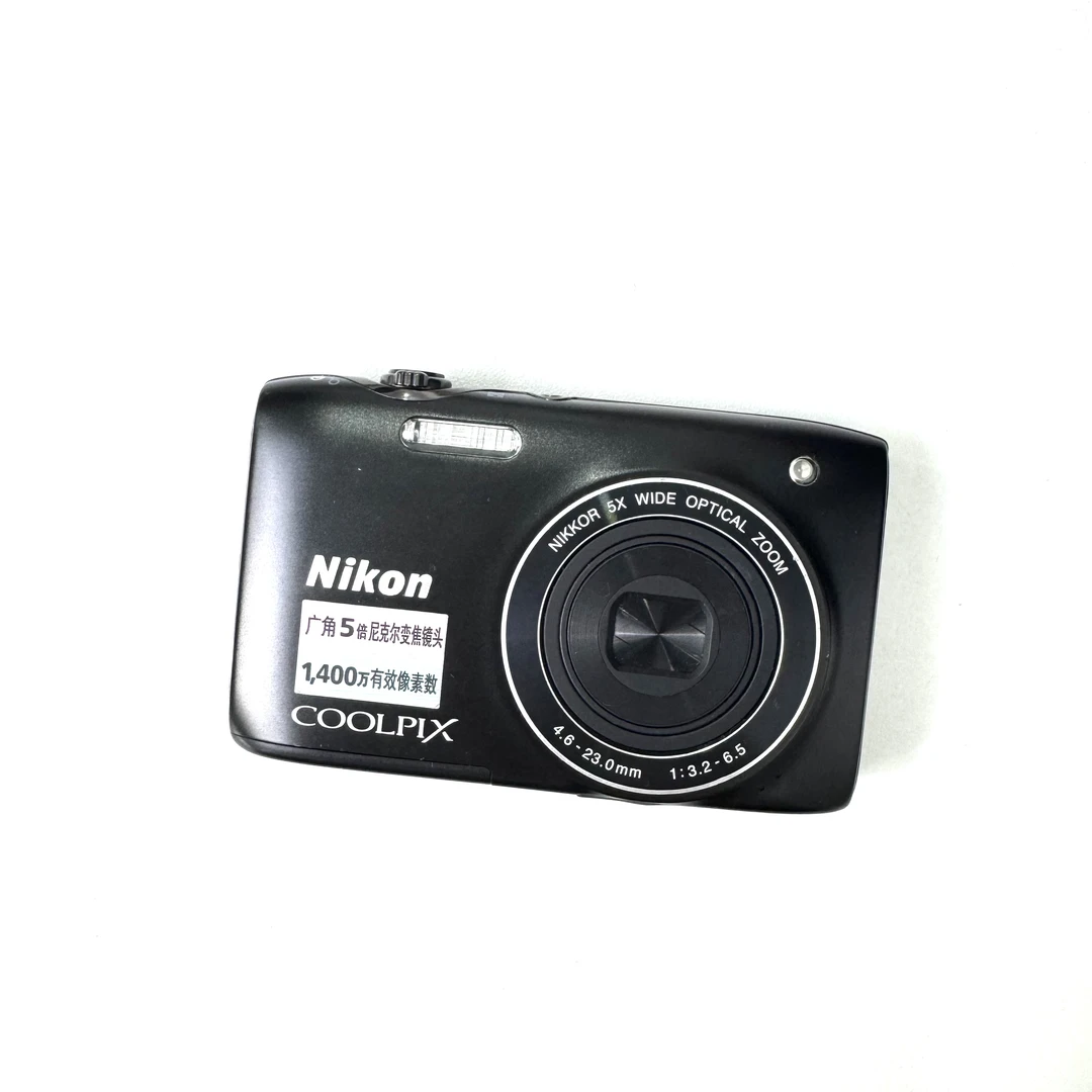 9新 Nikon/尼康 S3100黑色 人像奶油肌 自带柔肤 不支持试用