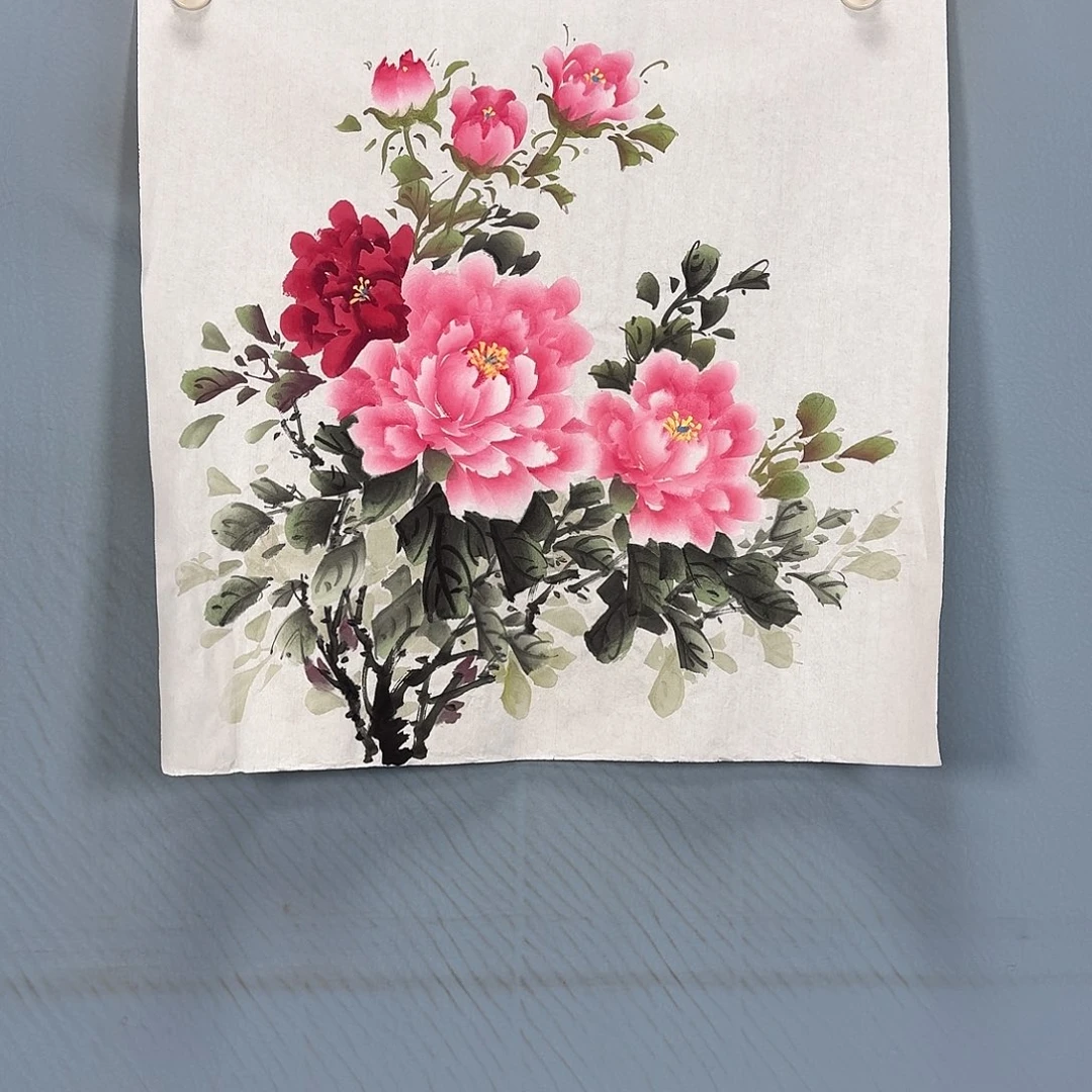 国画840 牡丹一如你初