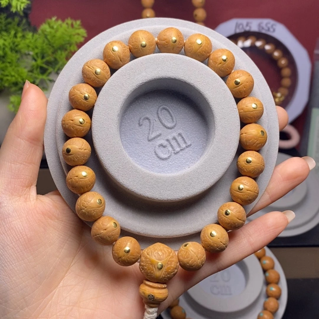 罩****凤眼菩提手串12铜