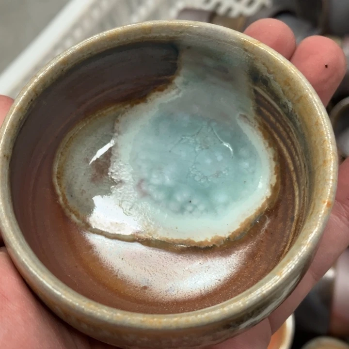 柴烧杯子宝瓶大放漏