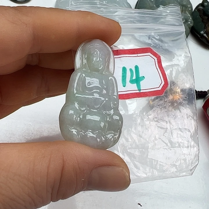 翡翠未镶嵌吊坠(不含链)@***晴
