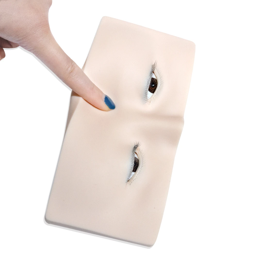 美睫师嫁接睫毛教学用品美睫培训练习美睫练习模特头三层睫毛