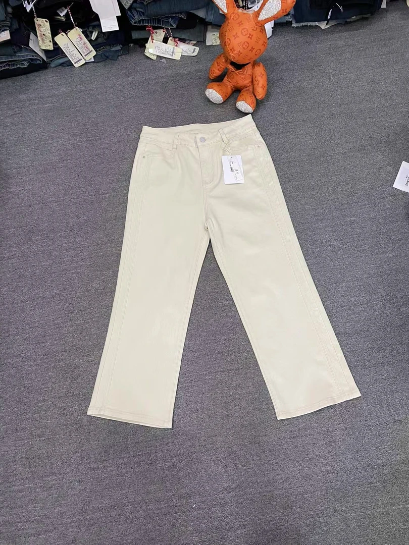 NK1091 弹力 烟管裤