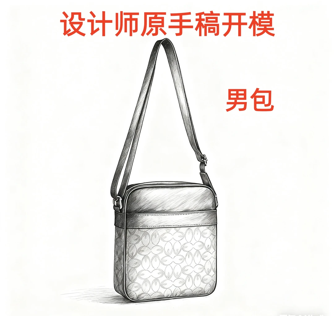 A093 蔻家男包【到货带原标【带内标带礼盒】单肩包