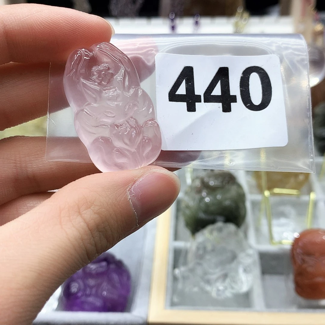 水晶颈饰未镶嵌挂件