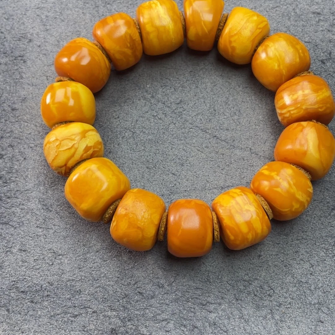 蜜蜡未镶嵌吊坠(不含链)