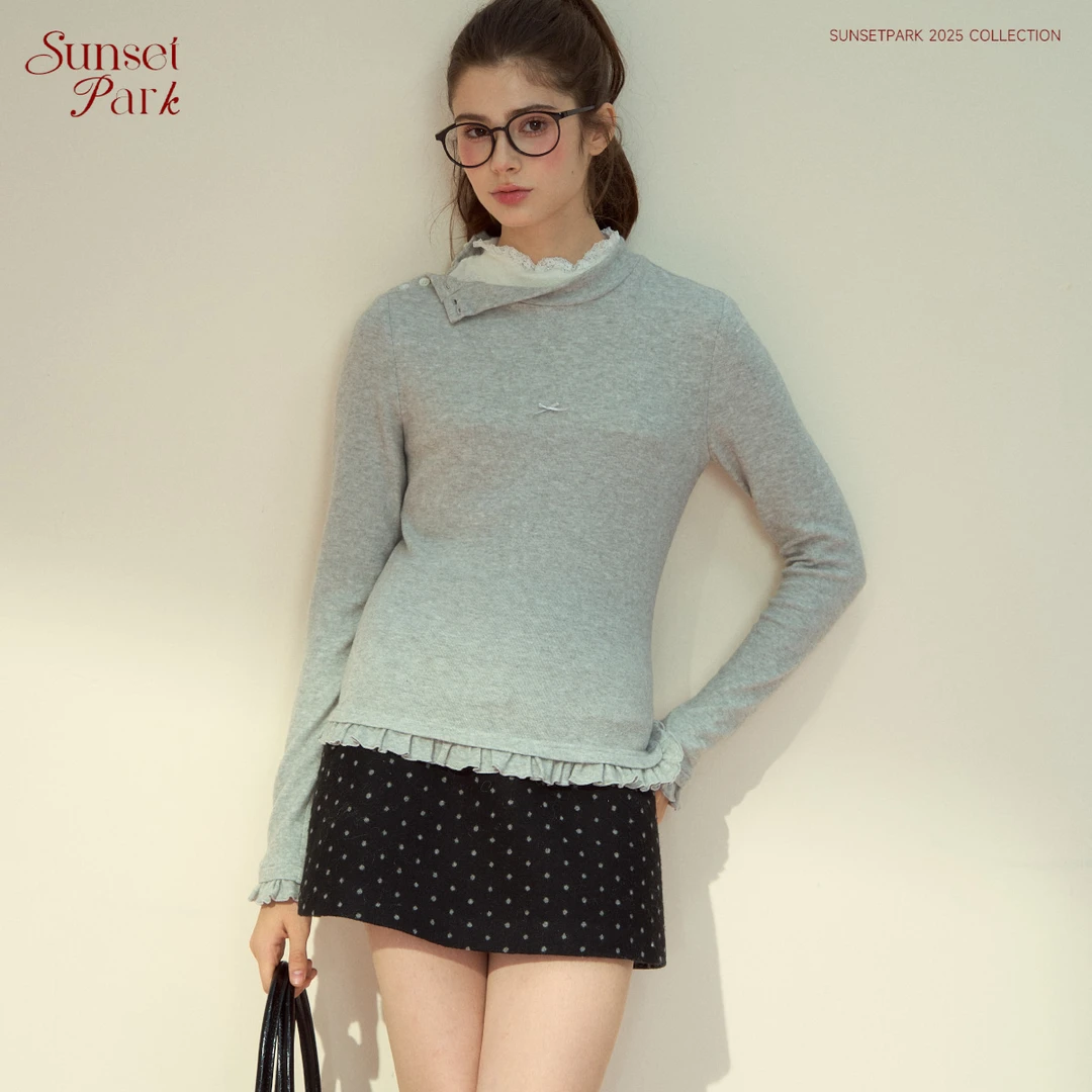 SunsetPark【9/25新款上新】半高领舒适叠穿打底