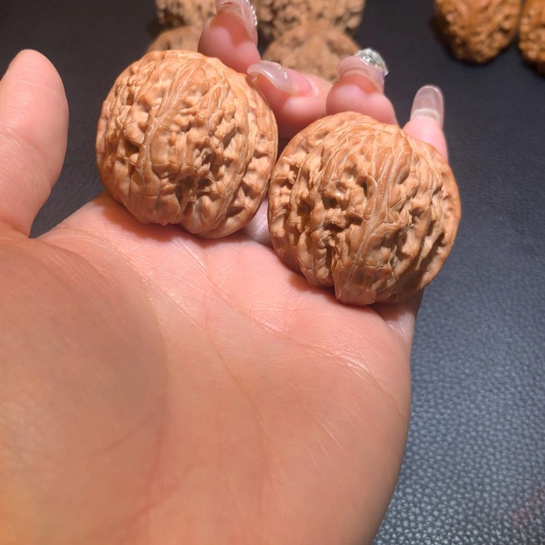 文玩核桃把件榔*磨盘39