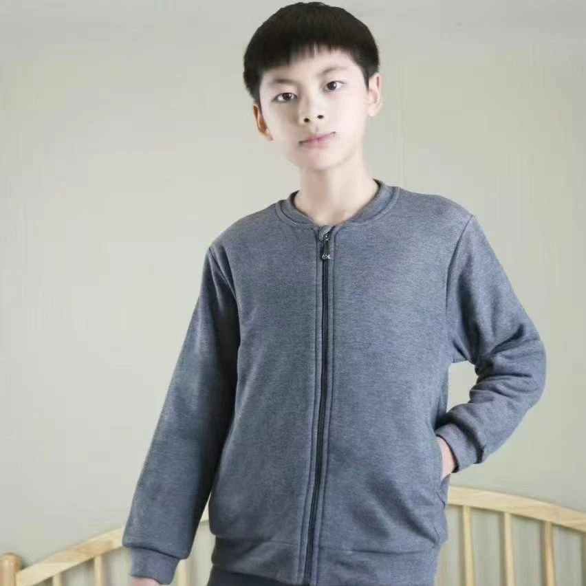 儿童保暖衣冬季棉服中大童校服神器新款男女宝宝拉链棉袄