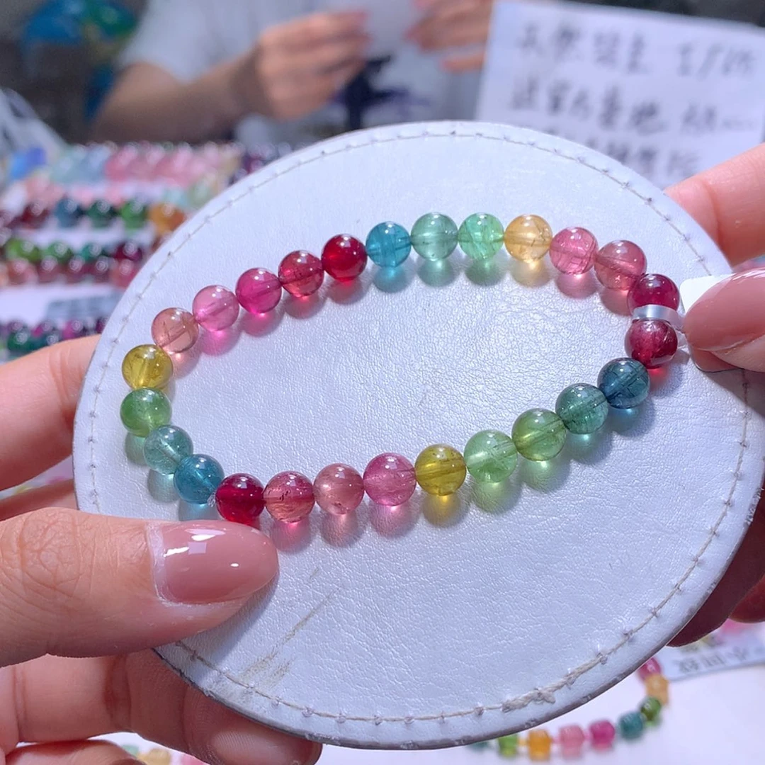 【闪购商品】未镶嵌手串碧玺7.4m