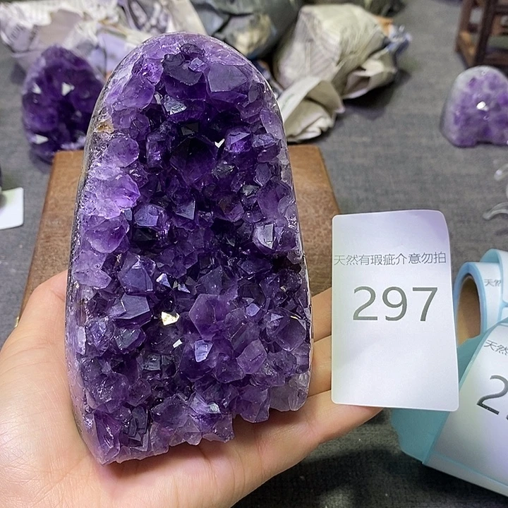 未镶嵌珠宝半成品紫晶