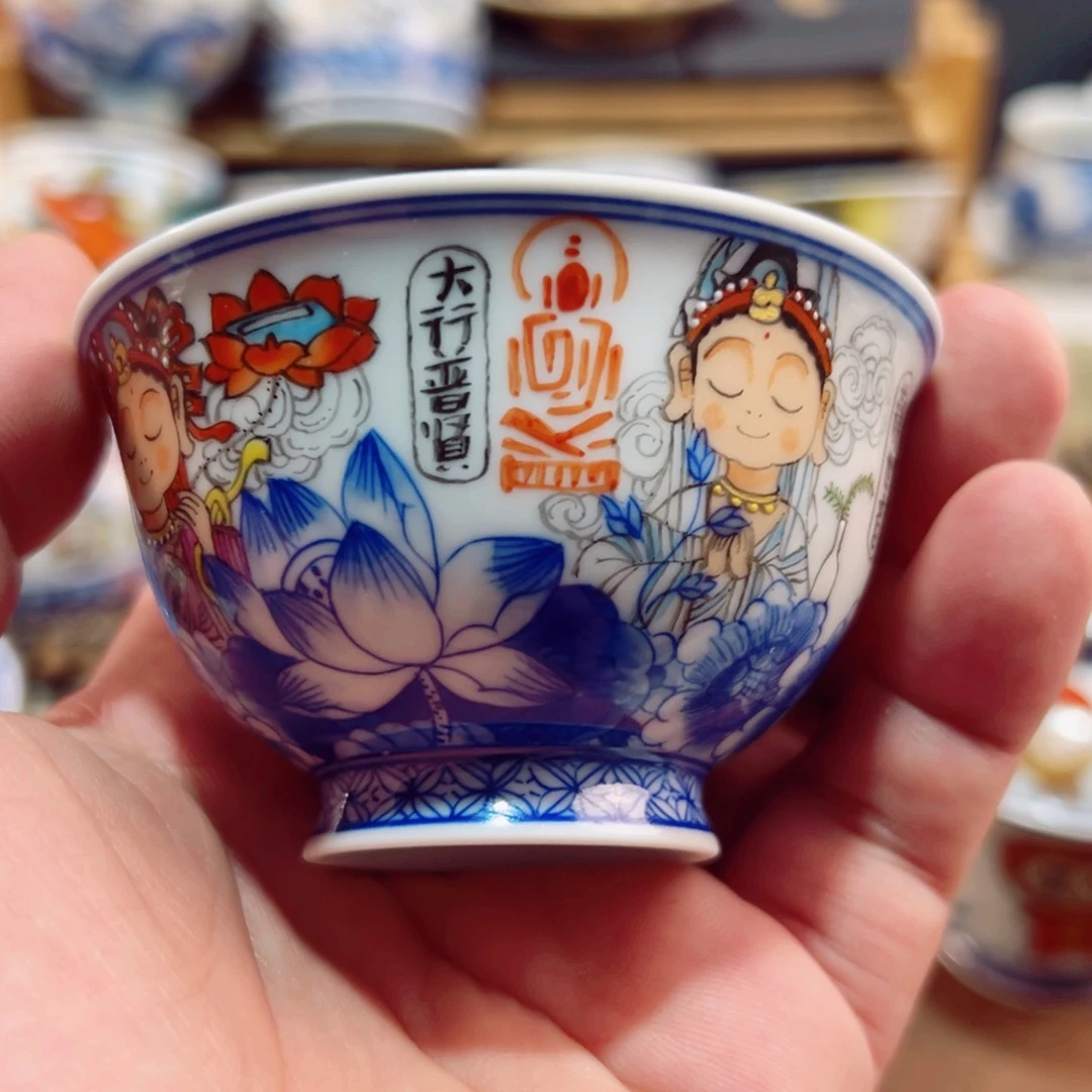 杯景德镇手工手绘