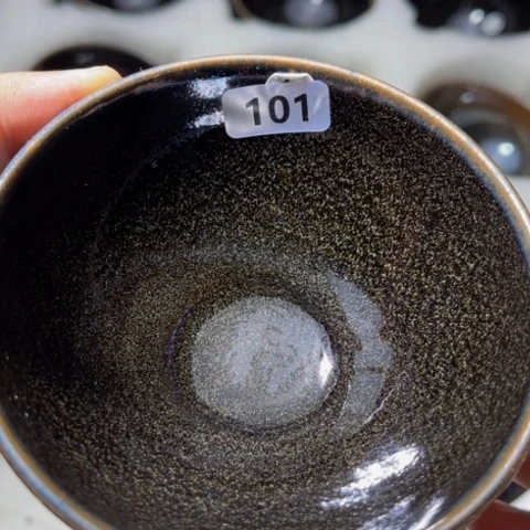 茶盏原矿原釉柴烧建盏