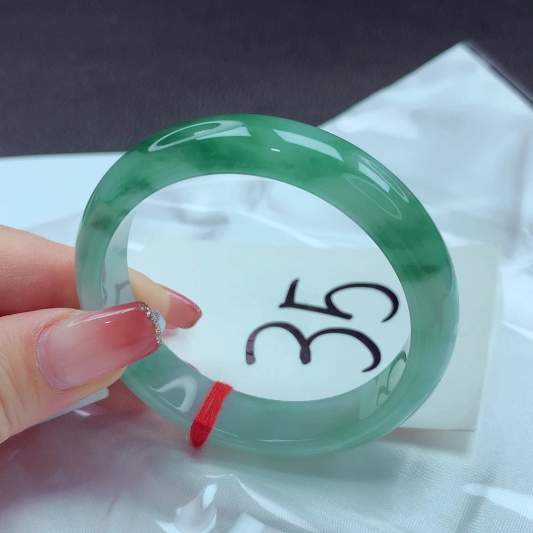 翡翠手镯未镶嵌手镯53