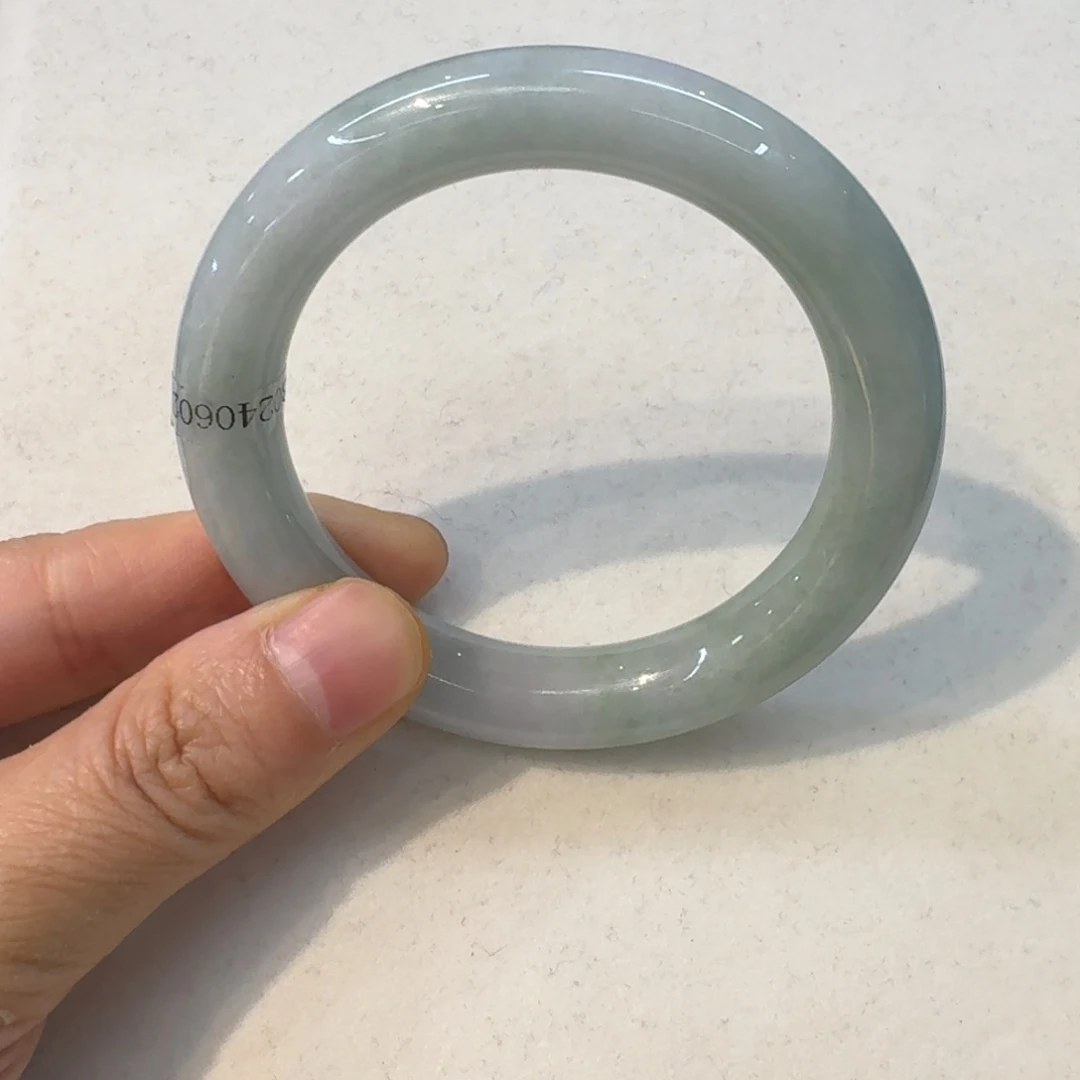 翡翠未镶嵌手镯56.2