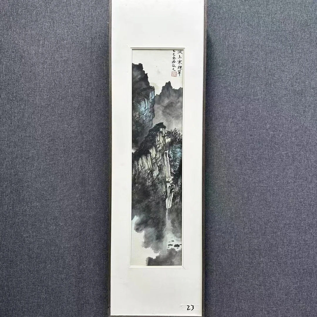 现货，段老师，68*17，山水，23号