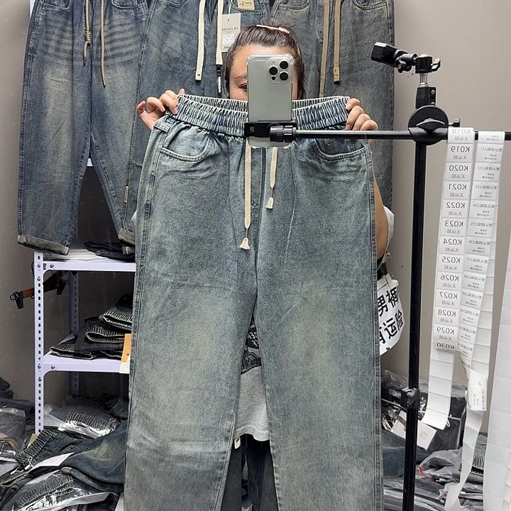 五***店170到190福利款牛仔裤