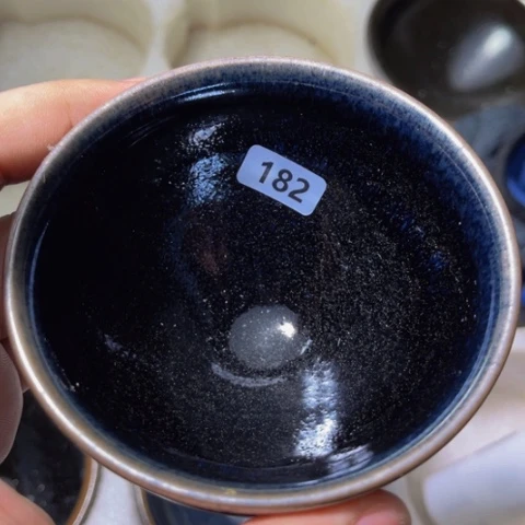 茶盏原矿原釉柴烧建盏