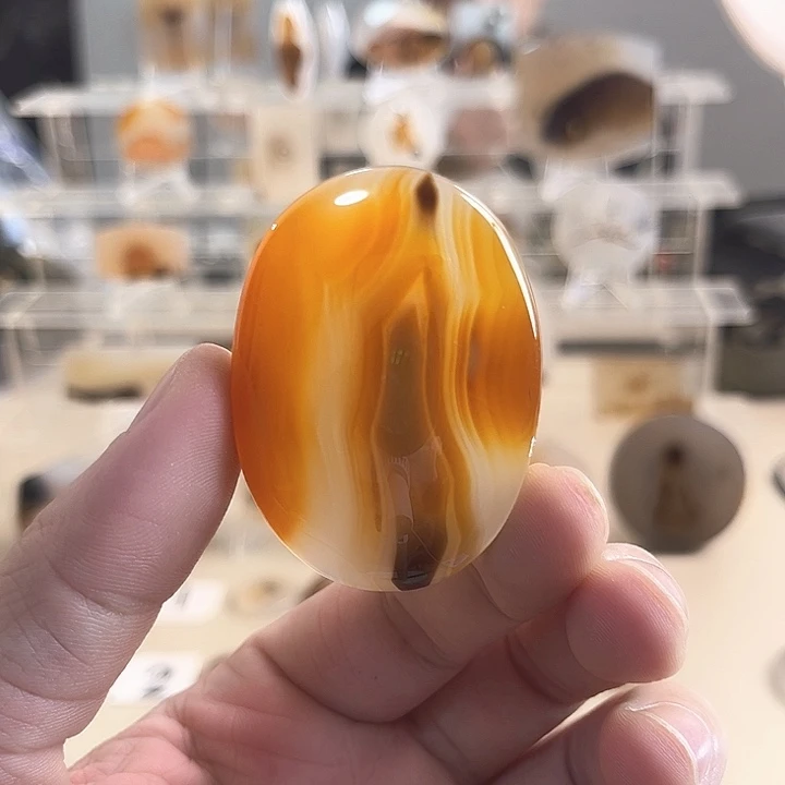 玛瑙/玉髓未镶嵌吊坠(不含链)