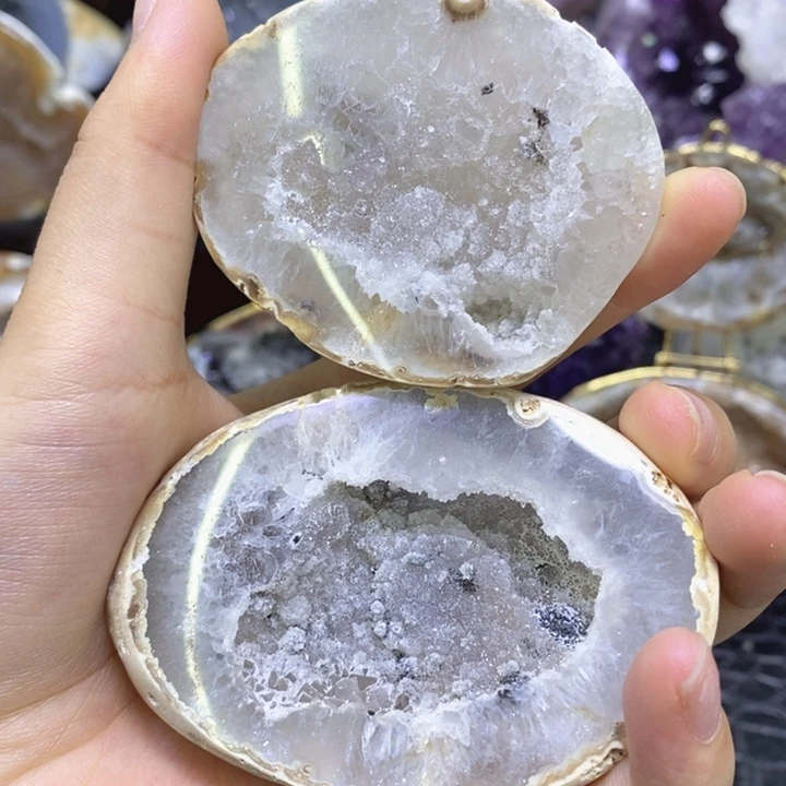水晶珠宝半成品未镶嵌福利盆