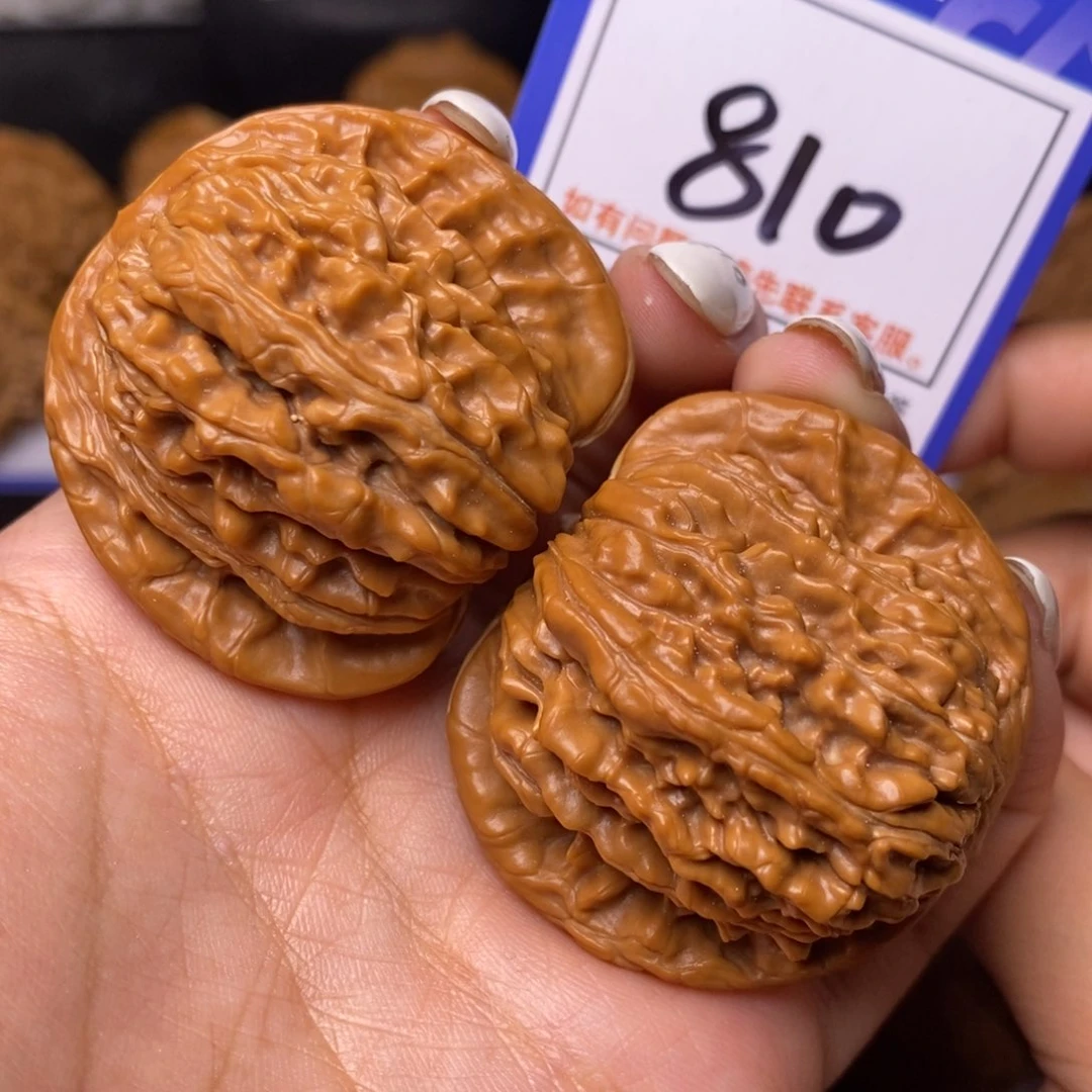 文玩核桃把件44四座楼810