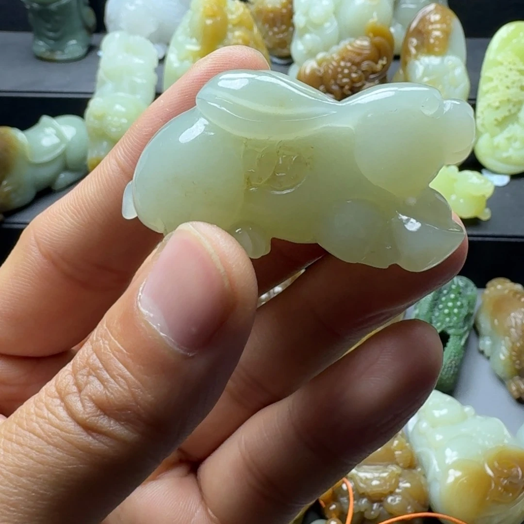 和田玉挂件未镶嵌